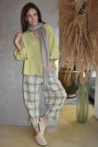 Suri Cushion Cotton Laurie Blouse Soft Olive